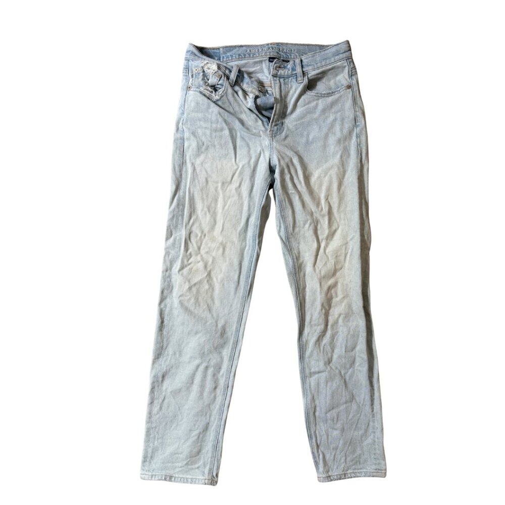 American Eagle Super High-Rise Straight Jeans – Size 4